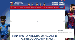Desktop Screenshot of fcbcampitalia.com
